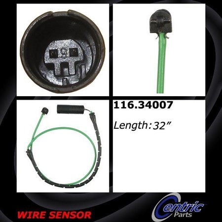 CENTRIC PARTS Brake Pad Sensor Wires, 116.34007 116.34007
